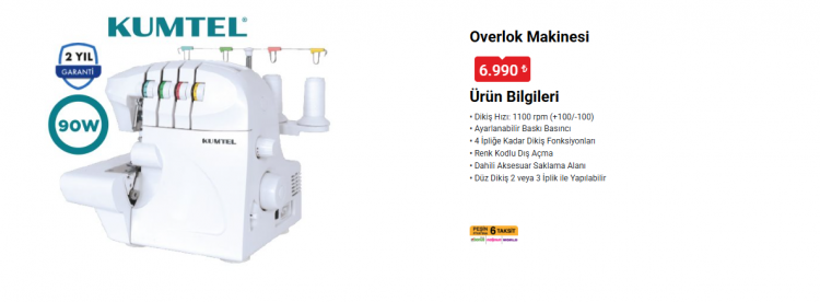 YARIN BİM'E OVERLOK MAKİNESİ VE PARA SAYMA MAKİNESİ GELİYOR! İşte BİM 19 Eylül Cuma aktüel ürünler kataloğu...