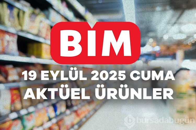 YARIN BİM'E OVERLOK MAKİNESİ VE PARA SAYMA MAKİNESİ GELİYOR! İşte BİM 19 Eylül Cuma aktüel ürünler kataloğu...