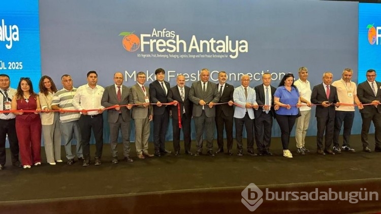 Anfaş Fresh Antalya Fuarı kapılarını açtı