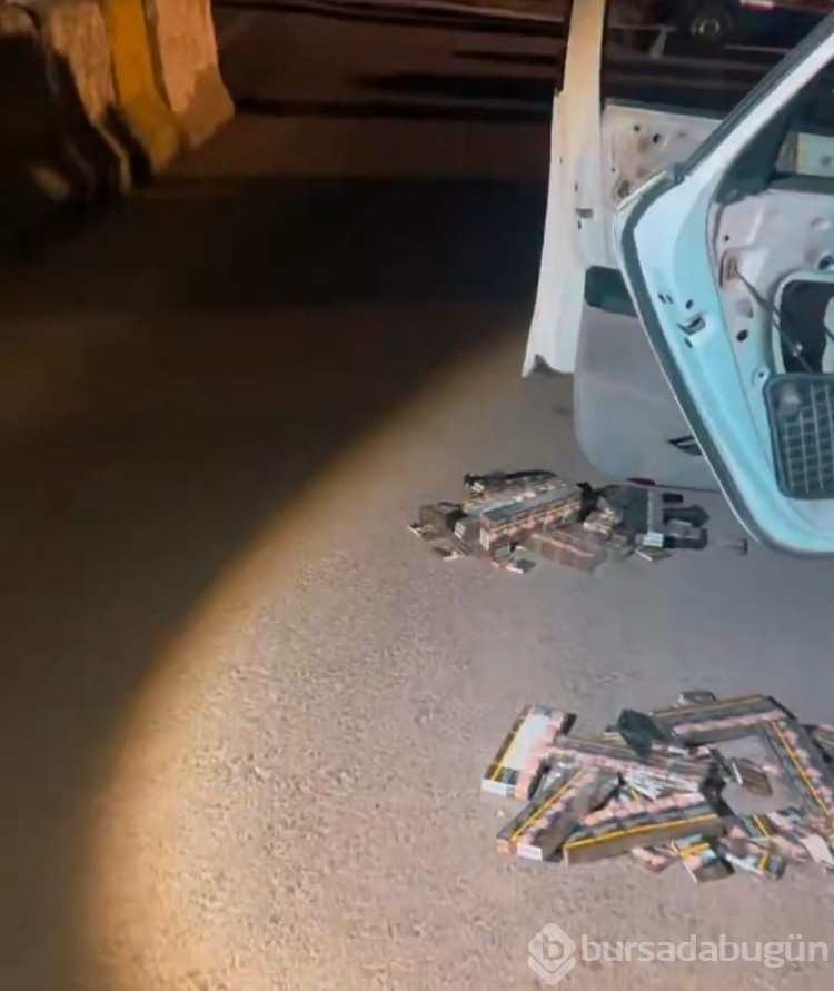 Van'da 720 paket kaçak sigara ele geçirildi