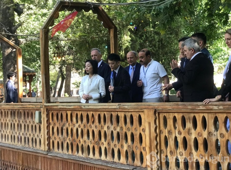 Altes Prensesi Akiko Mikasa, Balıklıgöl'ü ziyaret etti