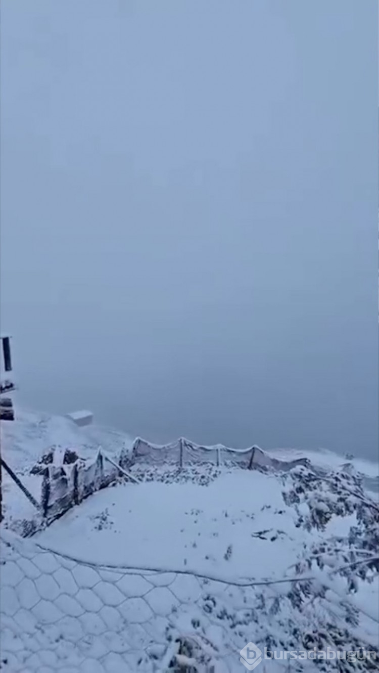 Kaçkarlar beyaz örtüyle kaplandı