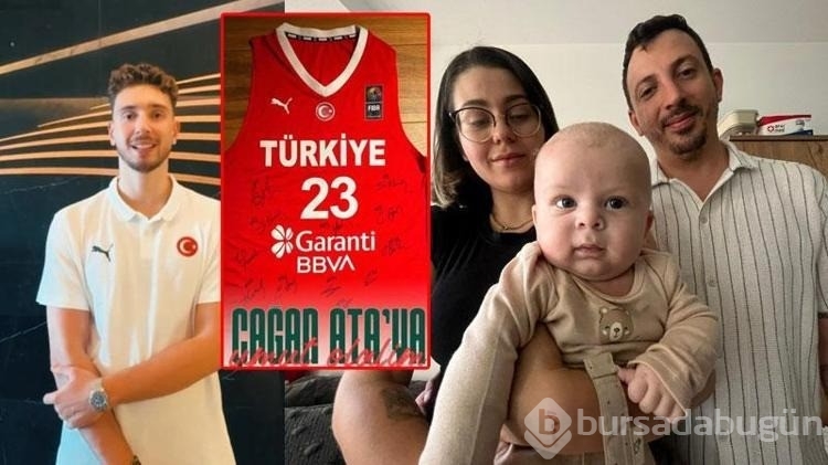 Milli basketbolcu Alperen Şengün'ün forması, SMA hastası Çağan Ata için 1 milyon TL'den açık artırmada