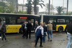 Fatih'te 2 İETT otobüsü çarpıştı