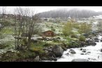 Trabzon yaylalarına mayısta kar yağdı
