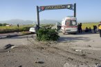 Erzurum'da otomobilin feci kazası: 12 yaralı
