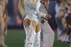 Beyonce NFL devre arası gösterisinde tarih y...