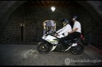 İmamlık görevinin yanında motosiklet tutkusu...