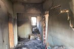 Karabük'te evi yangından zarar görenler kont...