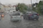 Kayseri'de sağanak yağmur etkili oldu!