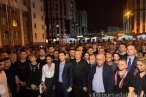 Sinem için karanlığa ışık adlı kortej yürüyü...
