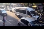 Yol verme kavgası karakolda bitti