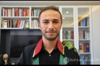 İguana hukuk bürosunda maskot oldu