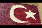 Seyit Onbaşı tablosunu boncuklarla yaptı