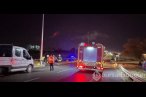 Tekirdağ'da otomobil aydınlatma direğine çar...