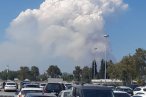 Bursa'daki yangın birçok noktadan görüldü!