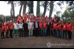 Motosikletli kortej herkesi coşturdu