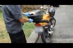 Samsun'da şüpheli motosikletten uyuşturucu ç...