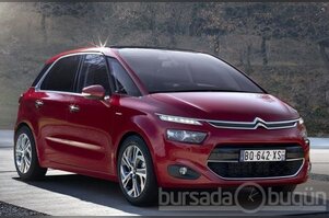 Citroen C4 Picasso sahnede
