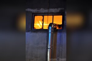 İnegöl'de korkutan fabrika yangını