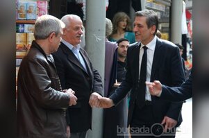 Burkay'dan tarihi han ve çarşı için müthiş proje
