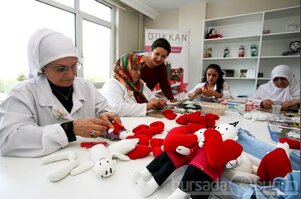 Anne atölyesi hayat veriyor 