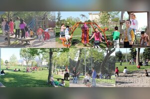 Baharı gören Bursalılar parklara koştu - ÖZEL HABER