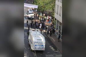 Taksim'den 1 Mayıs gösterileri