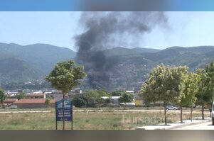 Kültürpark'ta büyük yangın!