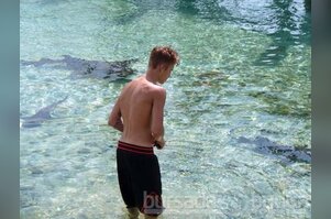 Justin Bieber tatilde