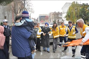 Yağmurla gelen kazalar...