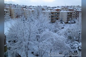 Sizin gözünüzden Bursa'da kar