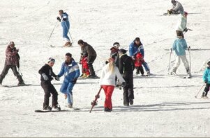 Uludağ'da güneşin altında kar keyfi - ÖZEL HABER