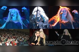 Bursa'da sahne alan Zerrin Özer sahnede böyle çıldırdı!