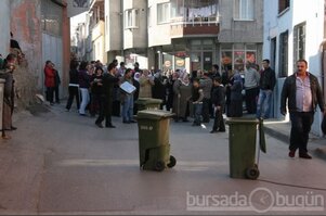 Bursa'da tencere tavalı baz eylemi