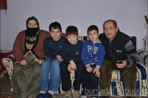 Torunlarına kavuşunca... 