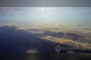 Su altından da görüntülendi
