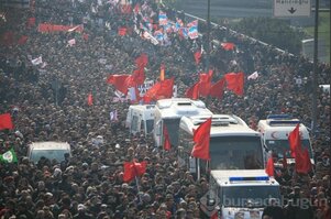 Berkin son yolculuğuna uğurlandı