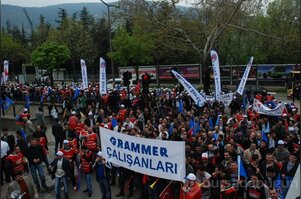 Bursa'da 1 Mayıs coşkusu