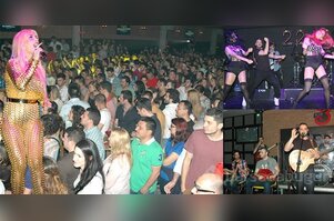 Hande Yener ve göbeği Bursa'da sahneye çıktı!