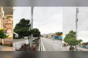 Bursa'da baz istasyonu ağaca bakın ne yaptı? ÖZEL HABER