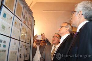 Tarihi posta pulları Bursa'da sergileniyor