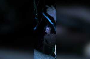 10 gün boyunca ormanda yaşadı
