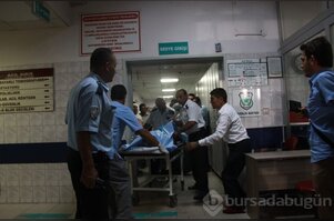 Bursa'da kopan kablonun oluşturduğu elektrik akımına kapılarak...
