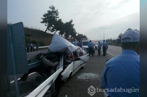 Bursa'da korkunç kaza! 