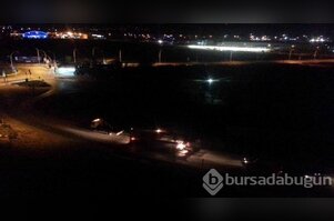 Bursa'da kaza deresinde aynı sahne!