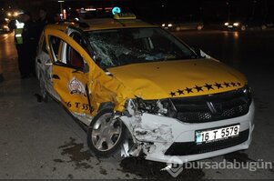 Bursa'da 6 kişinin yaralandığı kazada...