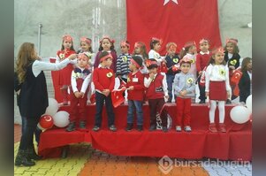 Minik yüreklerin Cumhuriyet coşkusu...