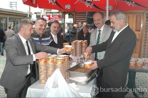 Aşure şenliği'nde bir araya geldiler...