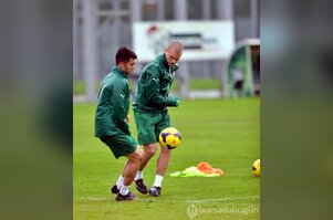 Bursaspor'da Başakşehir mesaisi başladı